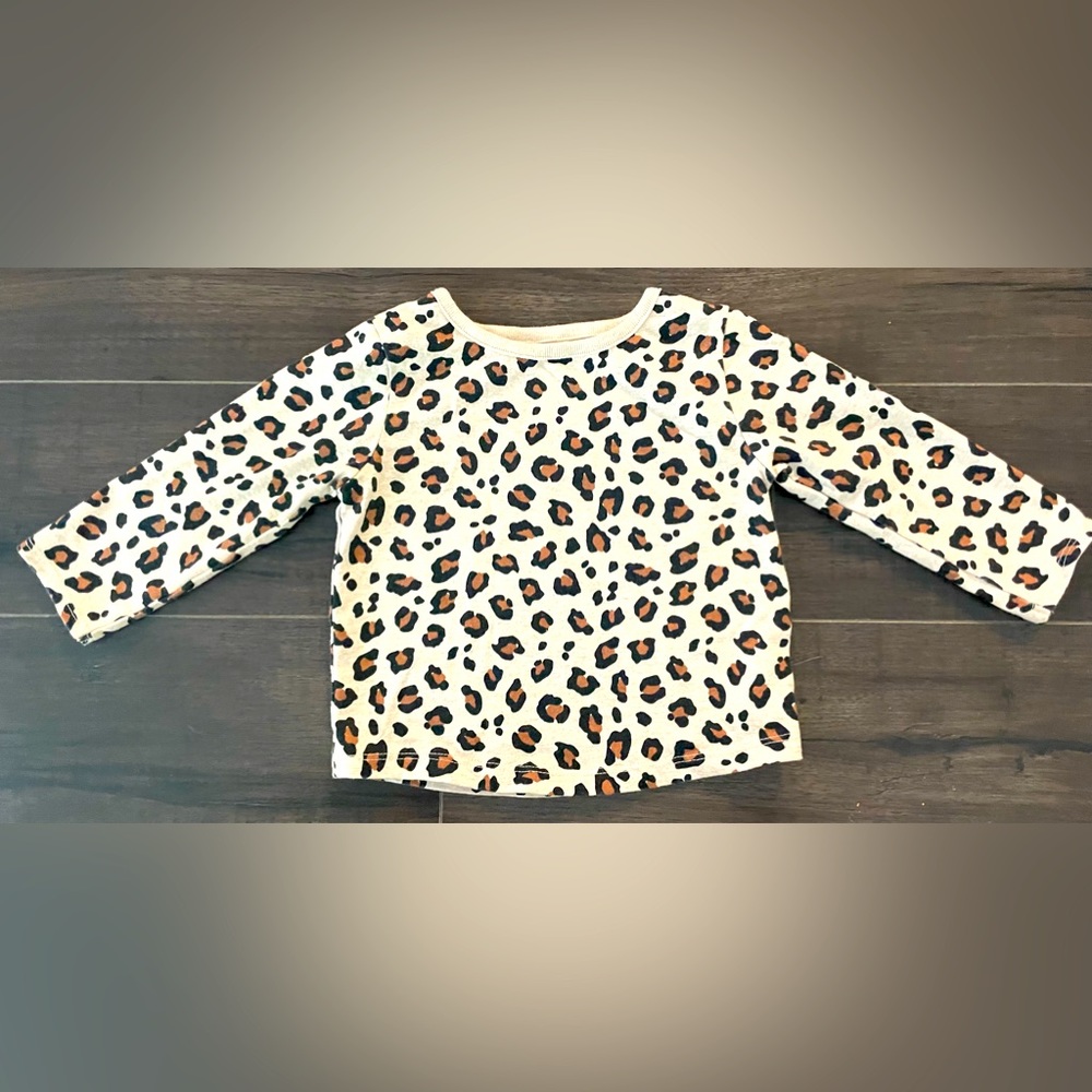 NWOT - Garanimals - Leopard Print Long Sleeve - SIZE: 6-9 Month